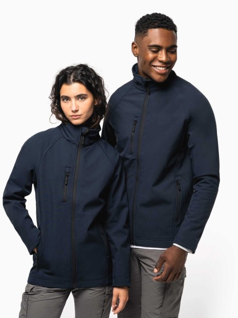 Softshells à personnaliser KARIBAN Veste softshell écoresponsable 3 couches unisexe 