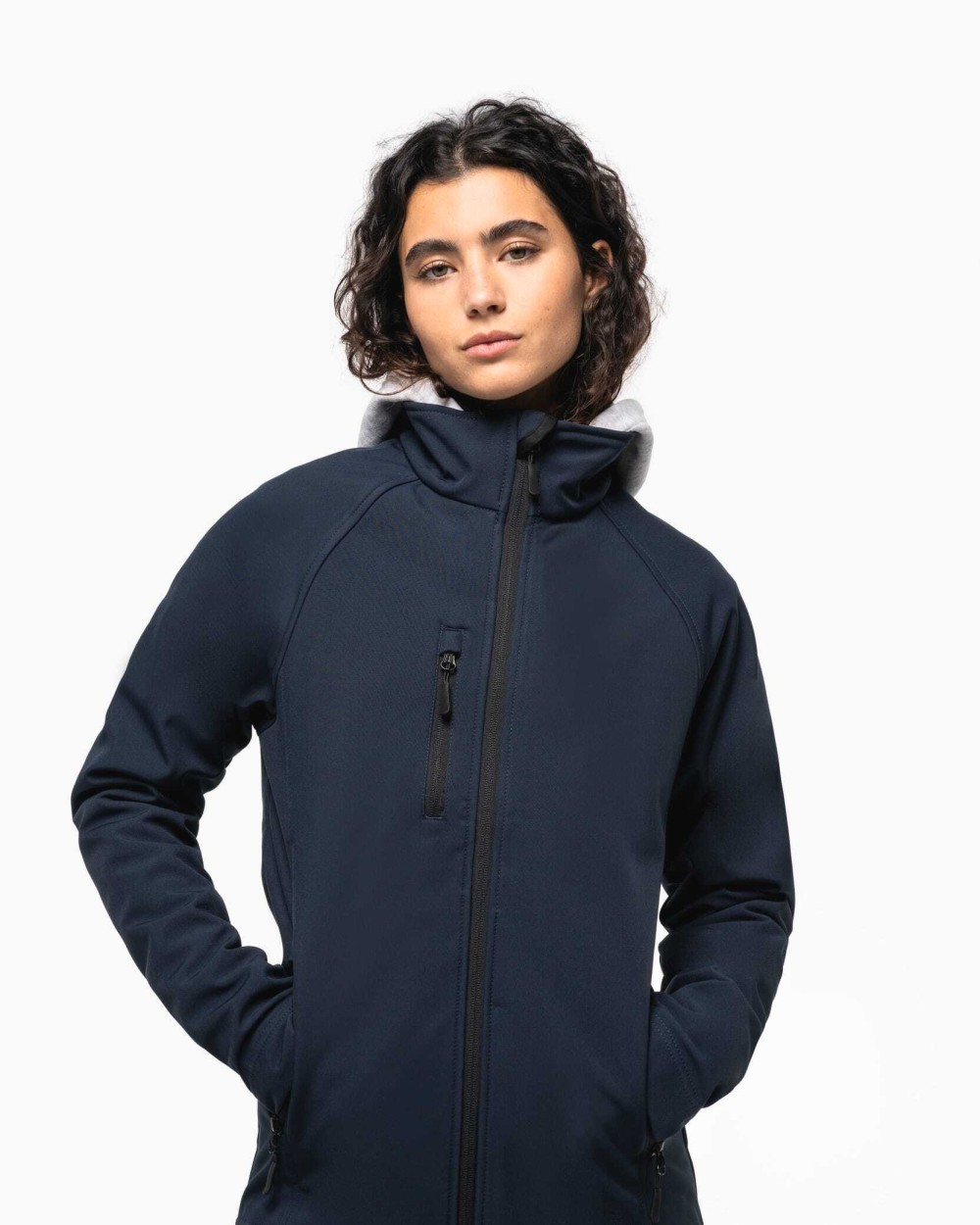 Softshells personnalisable KARIBAN Veste softshell écoresponsable 3 couches unisexe