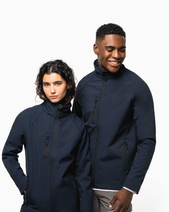 Softshells KARIBAN Ecologisch 3-laags uniseks softshell-jasje voor bedrukking &amp; borduring