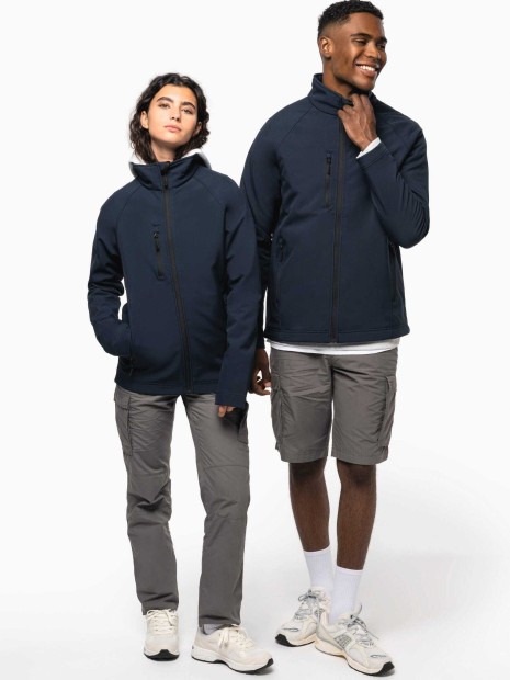 Softshells à personnaliser KARIBAN Veste softshell écoresponsable 3 couches unisexe 