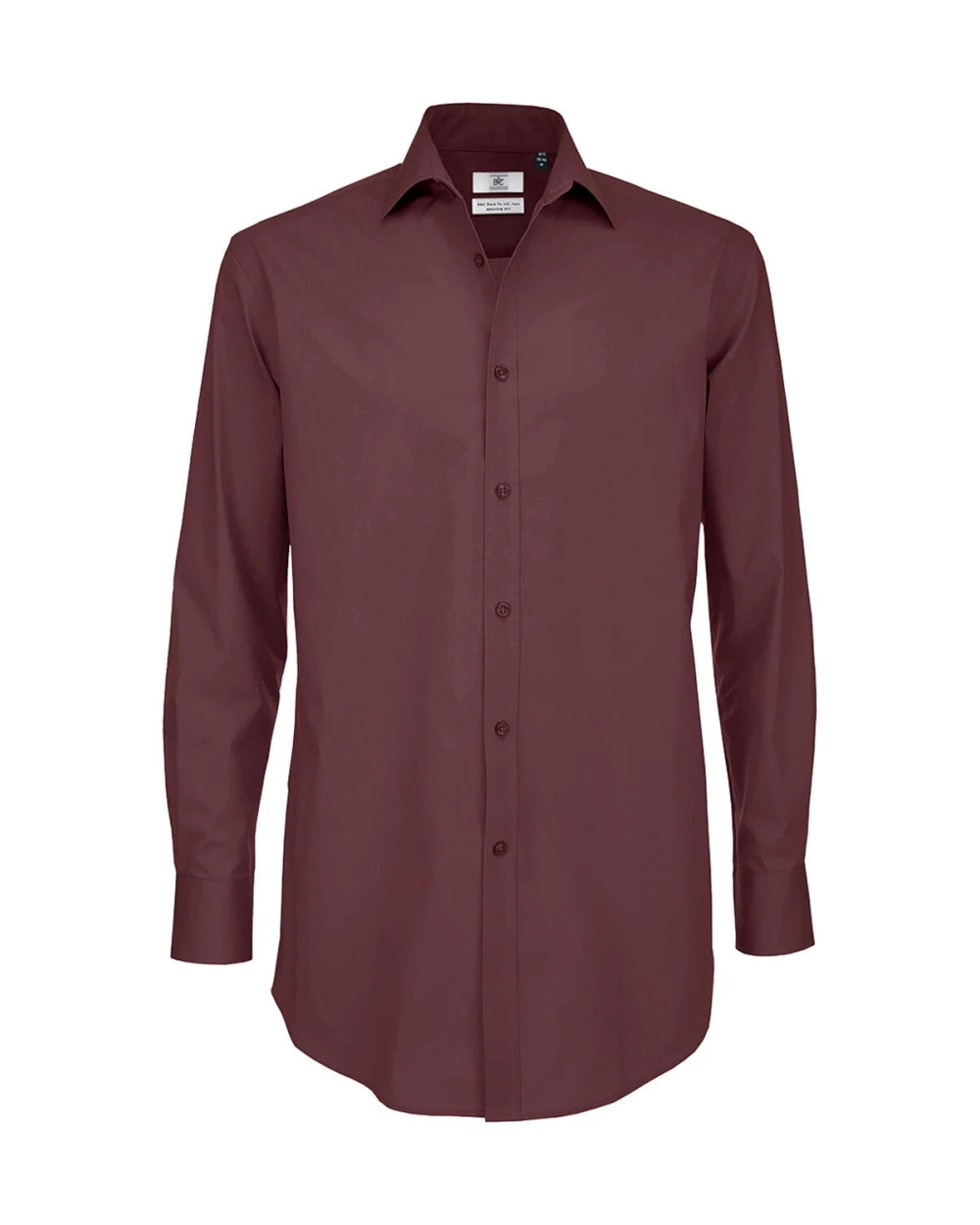 B&C Black Tie LSL/men Shirt Hemden personalisierbar