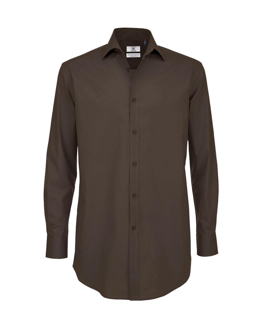 B&C Black Tie LSL/men Shirt Hemden personalisierbar