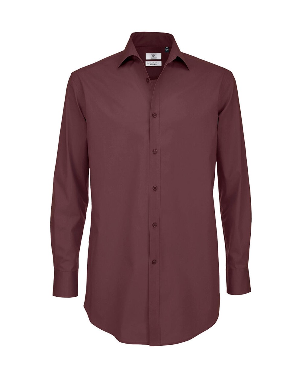 B&C Black Tie LSL/men Shirt Hemden personalisierbar