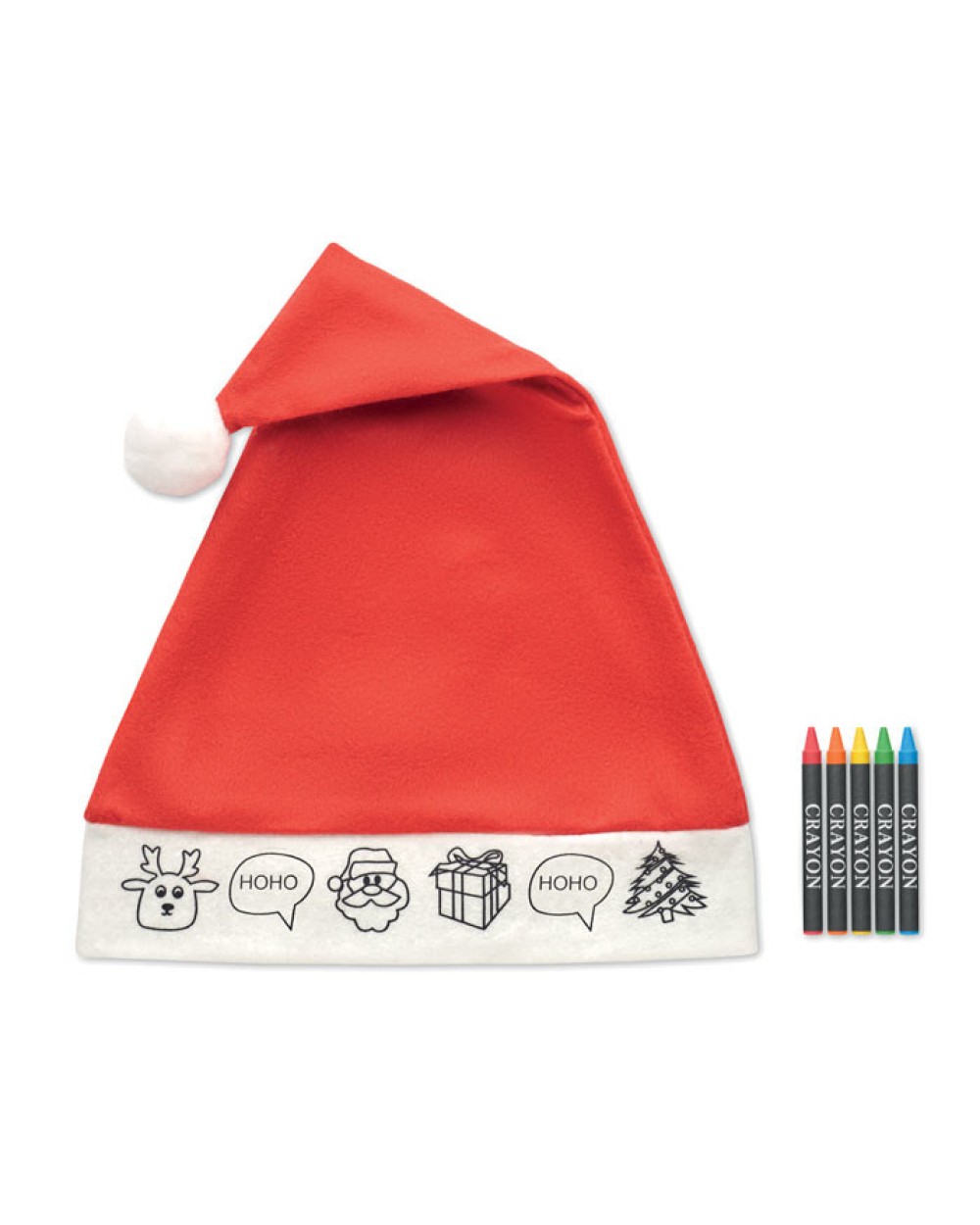 Accessoires personnalisable 4DO Bonnet de Père Noël enfant