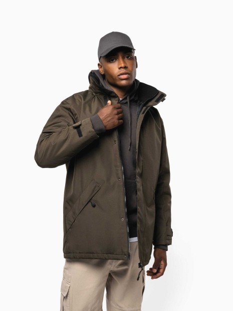 Vestes à personnaliser KARIBAN Parka doublure matelassée 