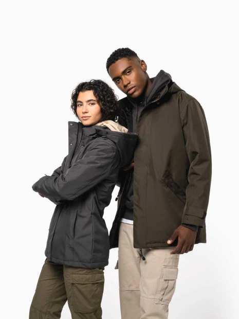 Vestes à personnaliser KARIBAN Parka doublure matelassée 
