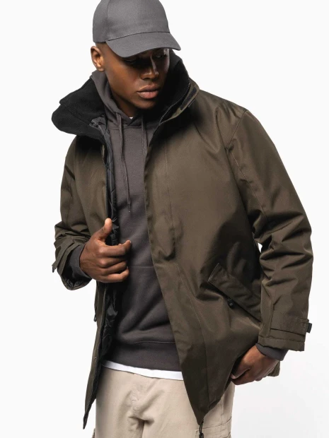 Vestes à personnaliser KARIBAN Parka doublure matelassée 