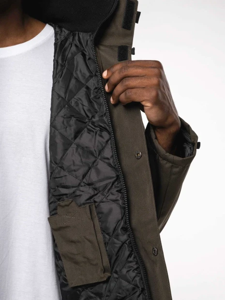 Vestes à personnaliser KARIBAN Parka doublure matelassée 