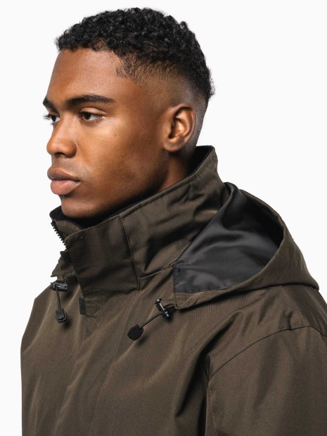Vestes à personnaliser KARIBAN Parka doublure matelassée 