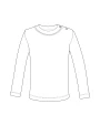 T-shirts LINK SUBLIME Long Sleeve Baby T-Shirt Polyester voor bedrukking &amp; borduring