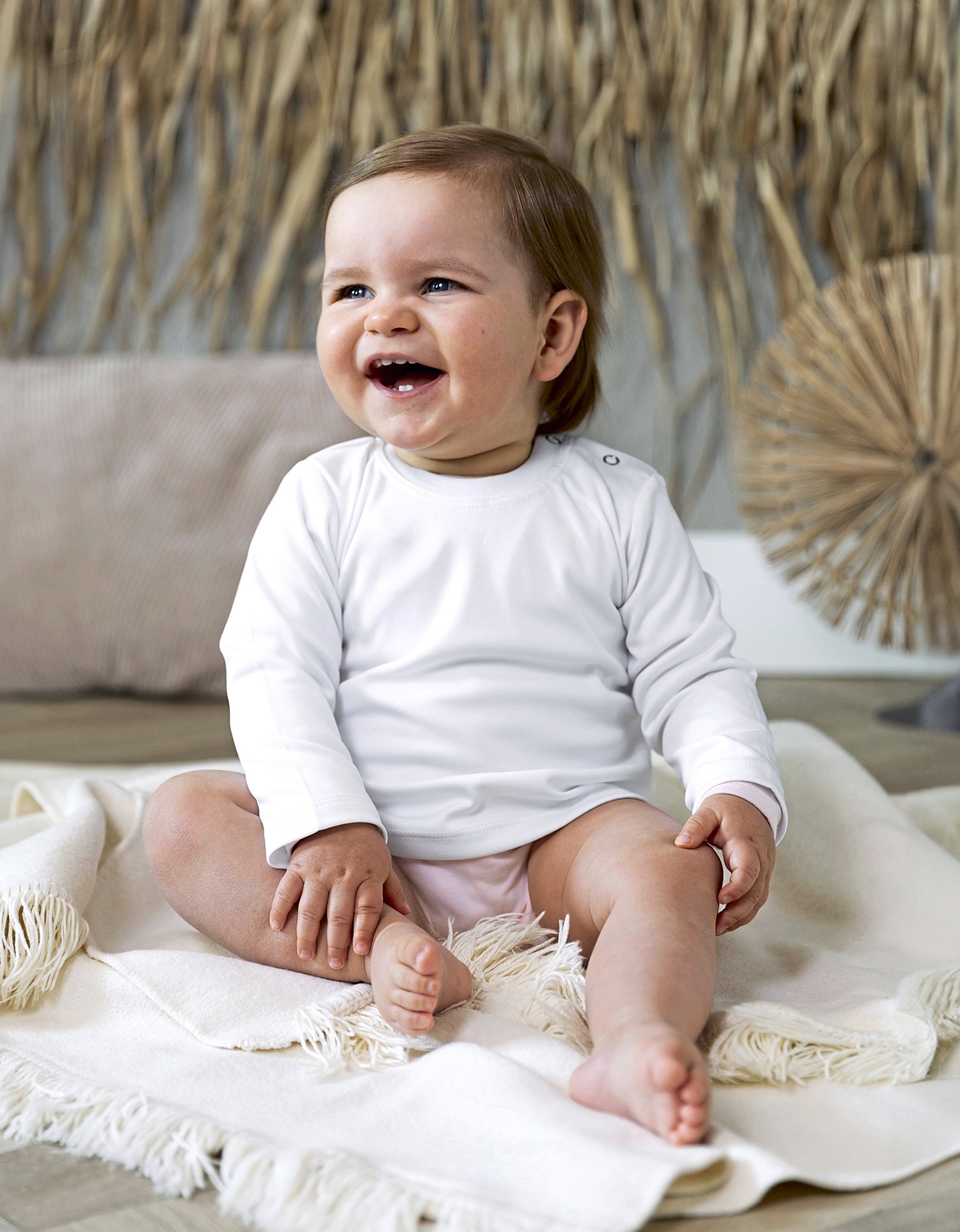 T-shirts LINK SUBLIME Long Sleeve Baby T-Shirt Polyester voor bedrukking &amp; borduring