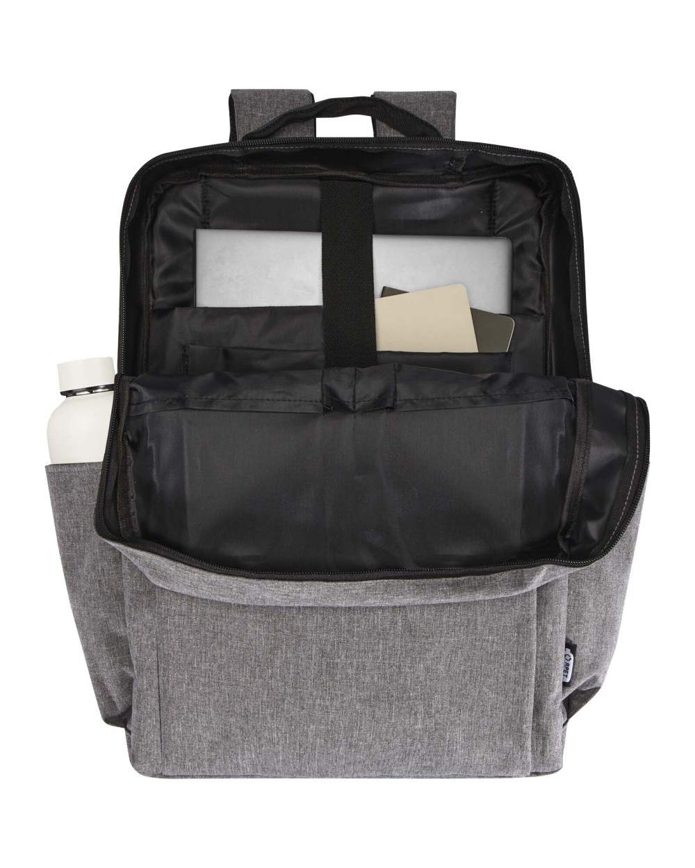 4DO Libra 15" Laptop-Rucksack aus recyceltem GRS-Material 15 L Taschen personalisierbar