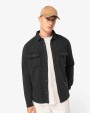 Hemden NATIVE SPIRIT Ecologisch verwassen herenoverhemd in geborsteld fleece voor bedrukking &amp; borduring