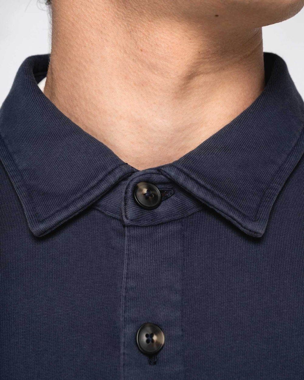 Chemises personnalisable NATIVE SPIRIT Surchemise écoresponsable délavée en molleton gratté homme