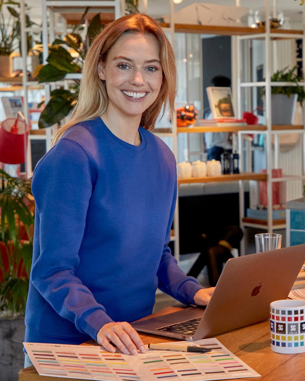 Sweaters & hoodies SG CLOTHING Originals Crew Neck Sweat Women voor bedrukking &amp; borduring