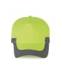 Casquettes personnalisable WK. DESIGNED TO WORK Casquette fluorescente - 5 panneaux