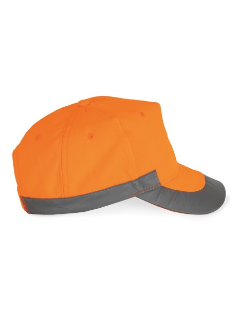 WK. DESIGNED TO WORK Casquette fluorescente - 5 panneaux /api/colors/fcb625f3-d5a0-4849-bc9f-234d235d5ba0 personnalisable