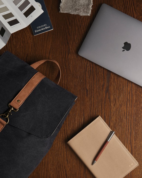 VINGA VINGA Bosler Rucksack aus GRS recyceltem Canvas Taschen personalisierbar