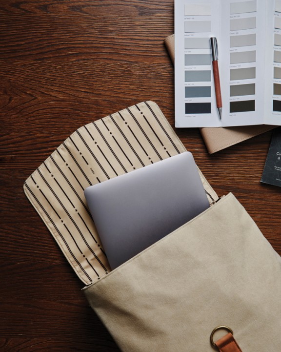 VINGA VINGA Bosler Rucksack aus GRS recyceltem Canvas Taschen personalisierbar