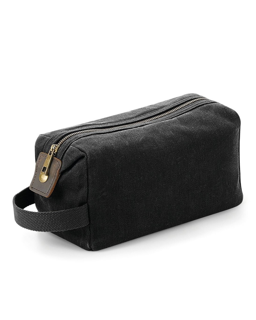 Tassen & Zakken QUADRA HERITAGE WAXED CANVAS WASH BAG voor bedrukking &amp; borduring