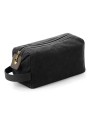 Tassen & Zakken QUADRA HERITAGE WAXED CANVAS WASH BAG voor bedrukking &amp; borduring