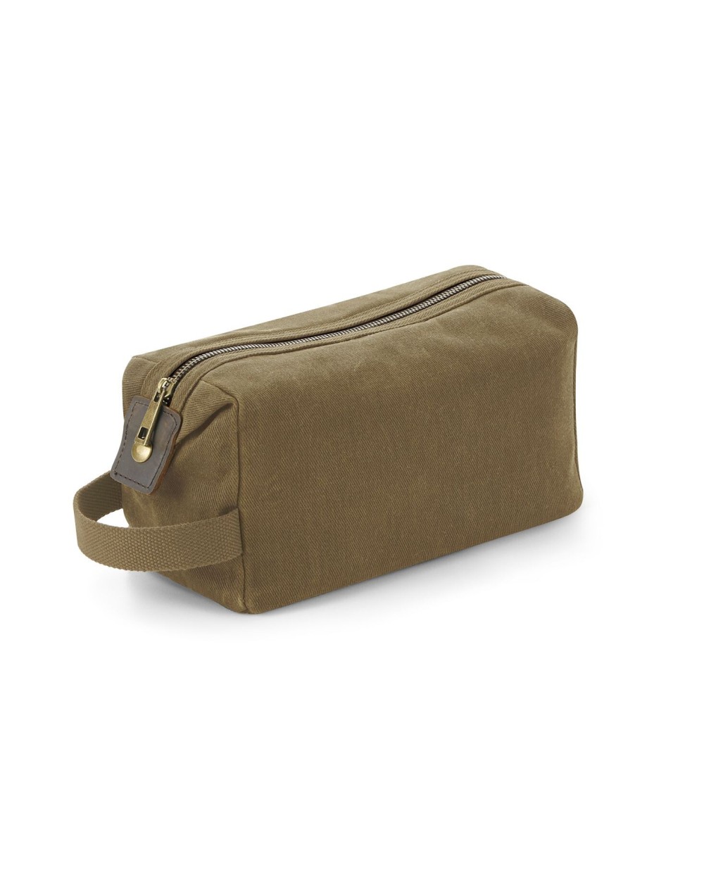 Tassen & Zakken QUADRA HERITAGE WAXED CANVAS WASH BAG voor bedrukking &amp; borduring