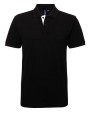 Polo's ASQUITH & FOX Men´s Classic Fit Contrast Polo voor bedrukking &amp; borduring