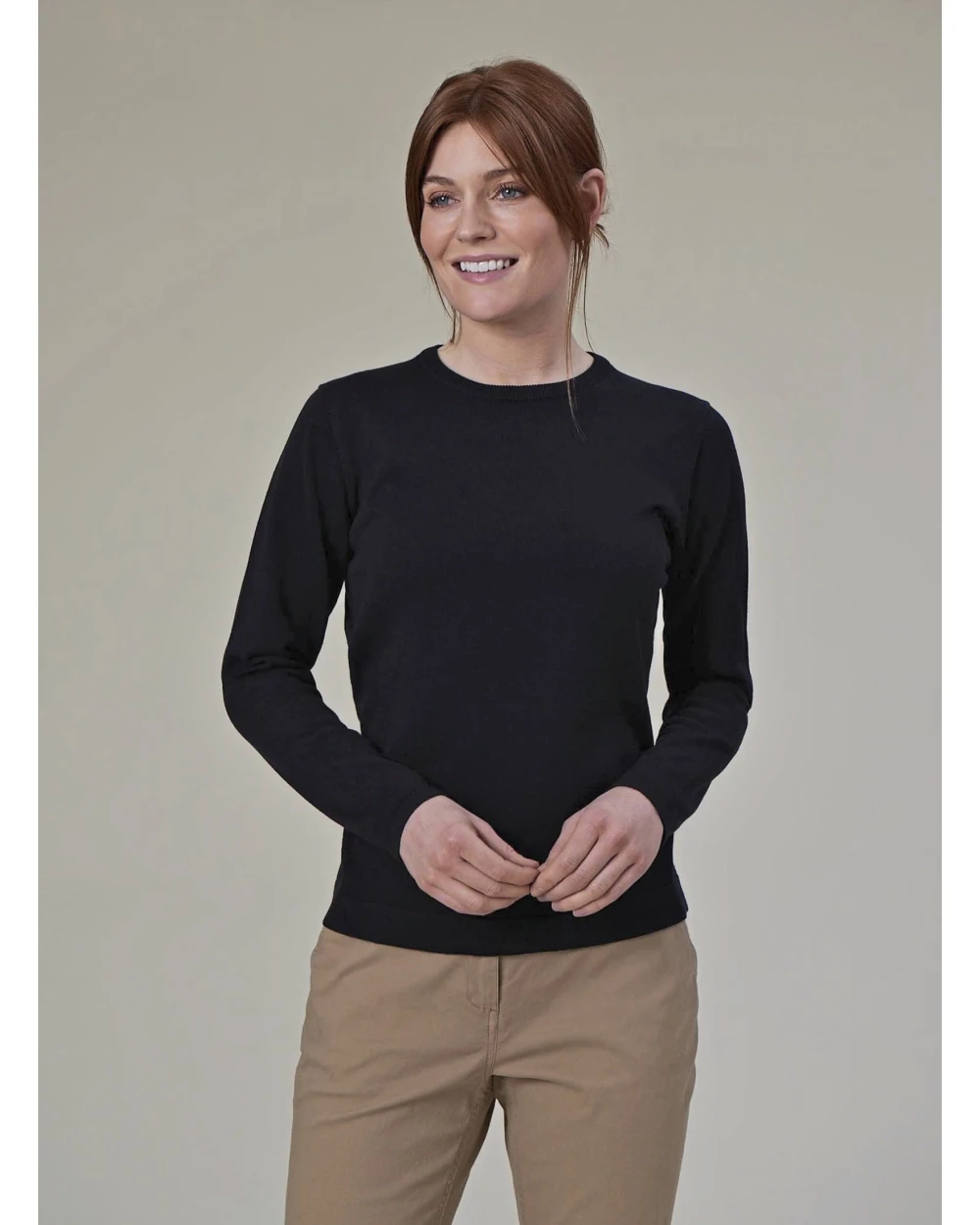 Truien BROOK TAVERNER Ladies´ Helena Crew Neck Jumper voor bedrukking &amp; borduring