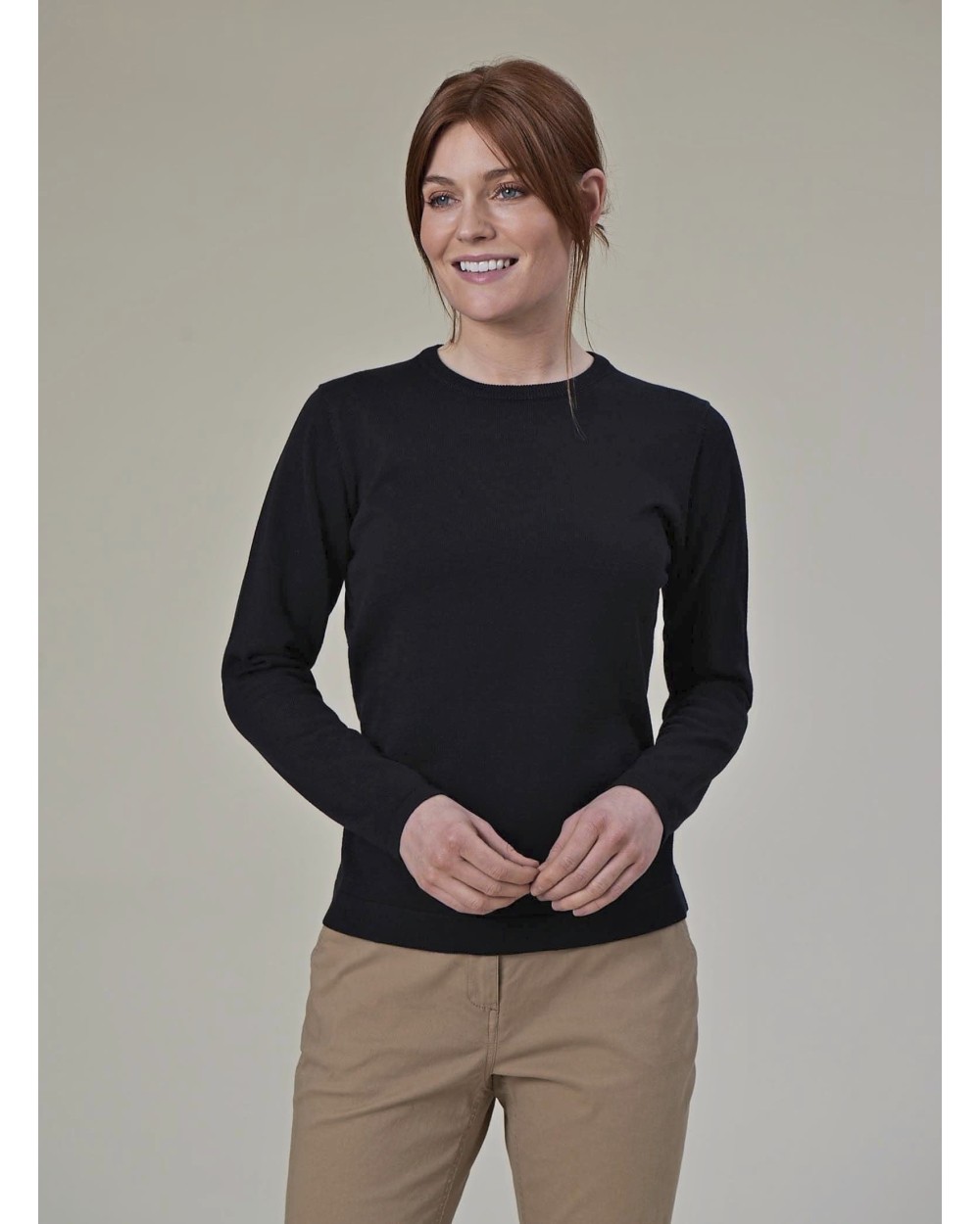 BROOK TAVERNER Ladies´ Helena Crew Neck Jumper Pullovers personalisierbar