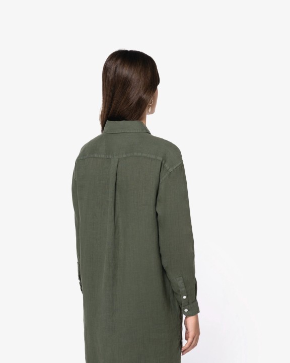 Robes personnalisable SPASSO Robe chemise en lin femme