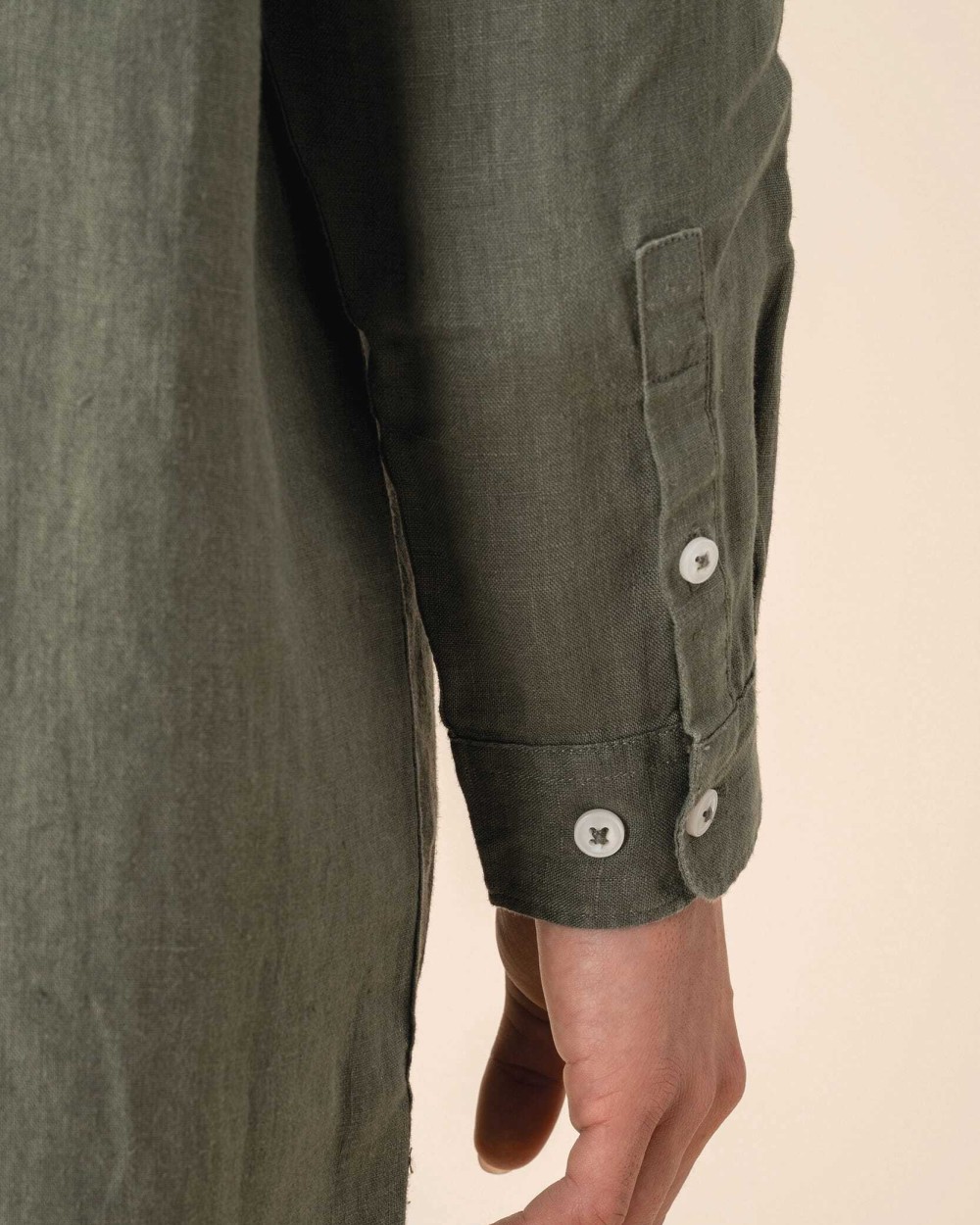 SPASSO Hemdblusenkleid aus Leinen für Damen Kleider personalisierbar