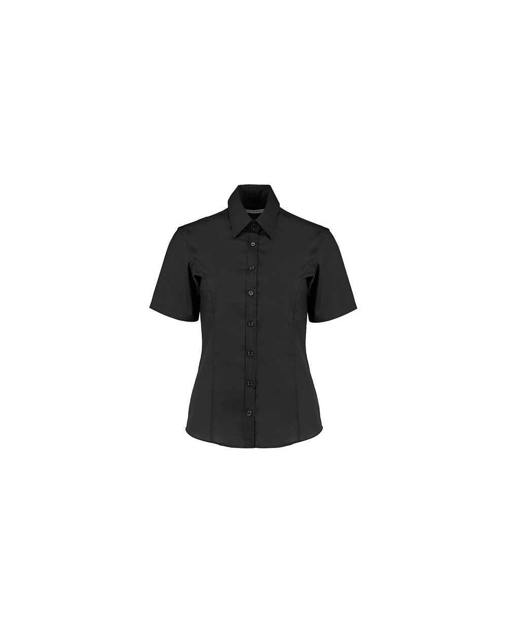 Hemden KUSTOM KIT Tailored Fit Business Shirt Short Sleeve voor bedrukking &amp; borduring
