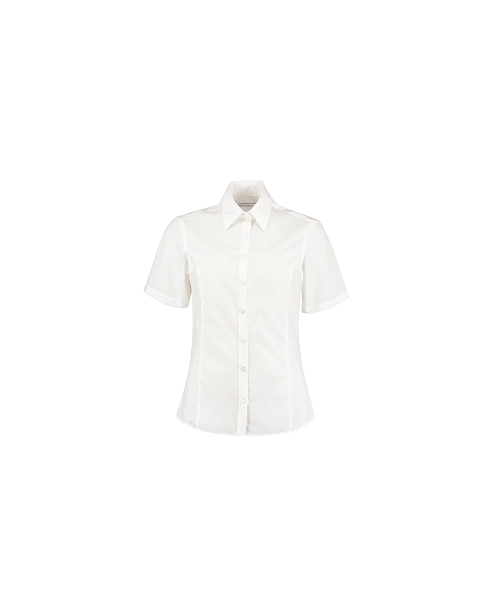 Hemden KUSTOM KIT Tailored Fit Business Shirt Short Sleeve voor bedrukking &amp; borduring