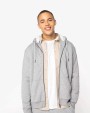 Sweaters & hoodies NATIVE SPIRIT Ecologische uniseks sweater met rits en sherpavoering voor bedrukking &amp; borduring