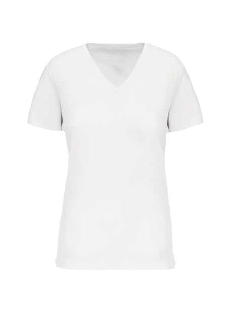KARIBAN T-shirt BIO150 IC col V femme /api/colors/7a92cd2d-10d2-40b4-928b-296bb7487506 personnalisable