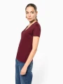T-Shirts à personnaliser KARIBAN T-shirt BIO150 IC col V femme 
