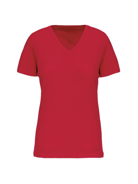 KARIBAN T-shirt BIO150 IC col V femme /api/colors/c953313a-9c9d-493b-934e-ddcf8fada2ae personnalisable