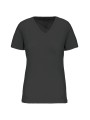 KARIBAN T-shirt BIO150 IC col V femme /api/colors/3664e9be-231a-44a8-bacd-707b001b474c personnalisable