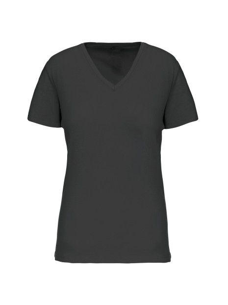 KARIBAN T-shirt BIO150 IC col V femme /api/colors/3664e9be-231a-44a8-bacd-707b001b474c personnalisable