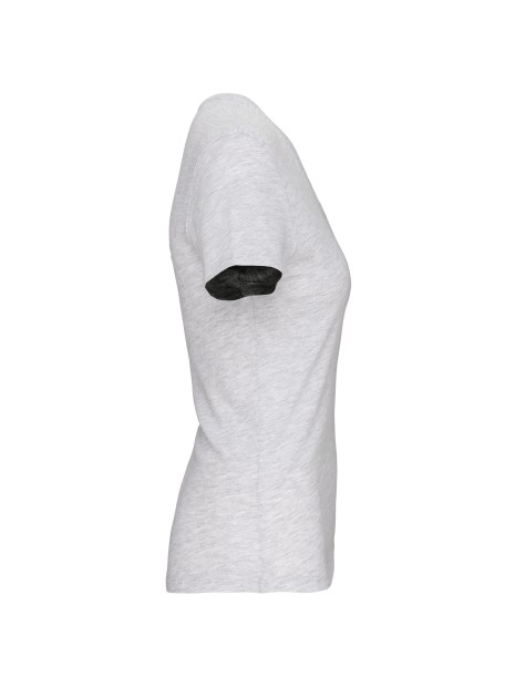 KARIBAN T-shirt BIO150 IC col V femme /api/colors/4a891c91-7426-40ec-9f86-8674f2899954 personnalisable