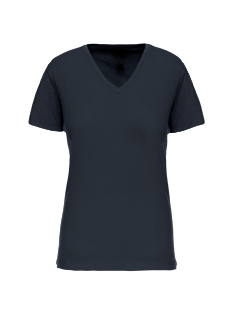KARIBAN T-shirt BIO150 IC col V femme /api/colors/b68891a9-1d28-4f7a-8deb-775c45027afd personnalisable
