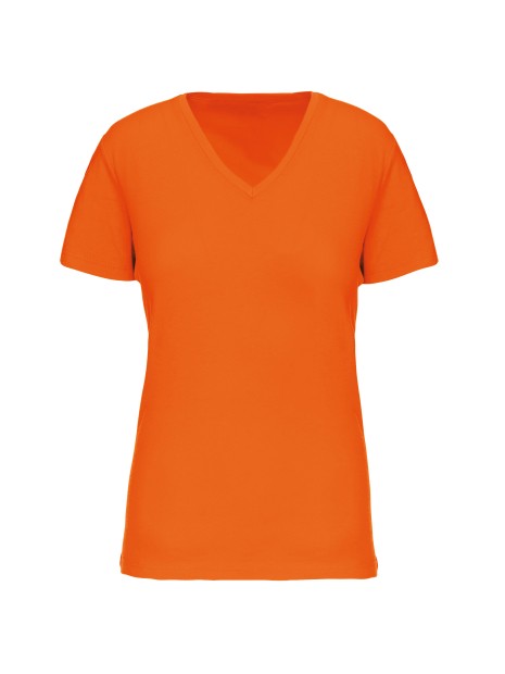 KARIBAN T-shirt BIO150 IC col V femme /api/colors/d51260d5-b263-4200-988d-ee19f414959e personnalisable