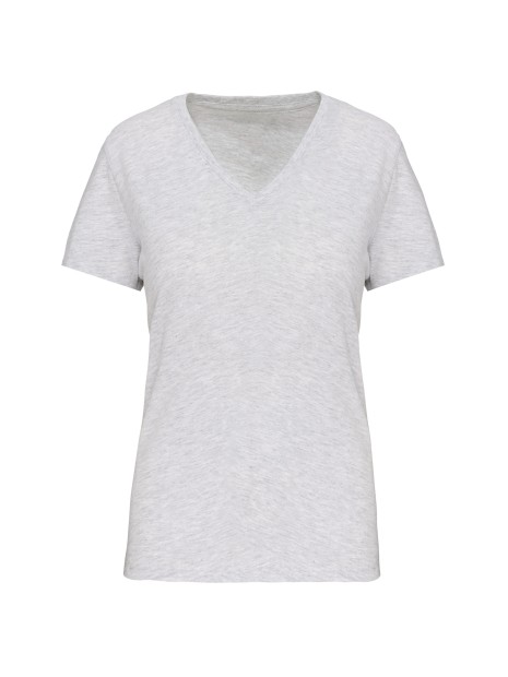KARIBAN T-shirt BIO150 IC col V femme /api/colors/4a891c91-7426-40ec-9f86-8674f2899954 personnalisable