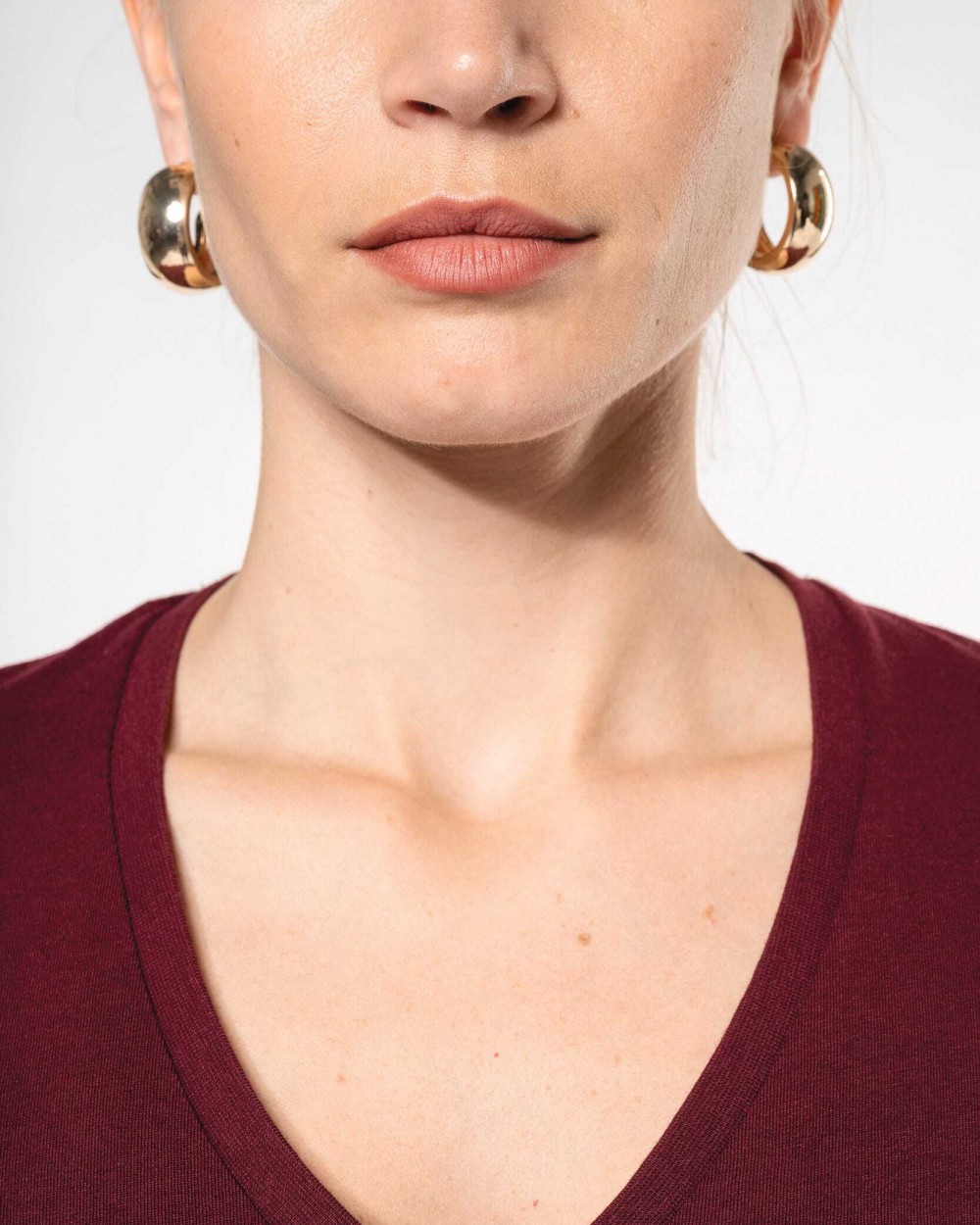 T-Shirts personnalisable KARIBAN T-shirt BIO150 IC col V femme