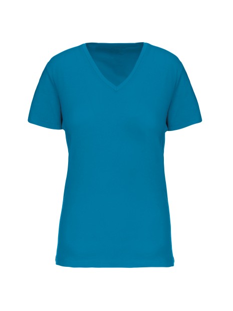 KARIBAN T-shirt BIO150 IC col V femme /api/colors/3848809b-00f3-4a7f-8b57-fc0187a98ade personnalisable