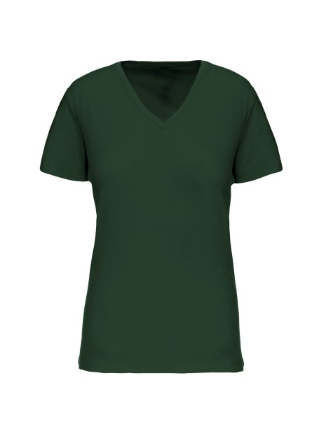 KARIBAN T-shirt BIO150 IC col V femme /api/colors/04ff5422-733a-4283-80b4-be8cd0eba314 personnalisable