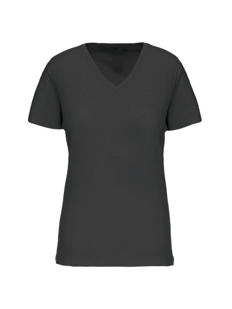 KARIBAN T-shirt BIO150 IC col V femme /api/colors/3664e9be-231a-44a8-bacd-707b001b474c personnalisable