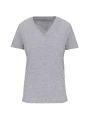 KARIBAN T-shirt BIO150 IC col V femme /api/colors/a37ac46b-201c-43db-9085-8f3a99c04b1c personnalisable