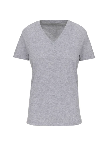KARIBAN T-shirt BIO150 IC col V femme /api/colors/a37ac46b-201c-43db-9085-8f3a99c04b1c personnalisable