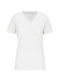 KARIBAN T-shirt BIO150 IC col V femme /api/colors/7a92cd2d-10d2-40b4-928b-296bb7487506 personnalisable